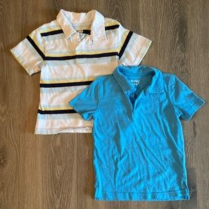 Bundle of 2 toddler boy golf shirts